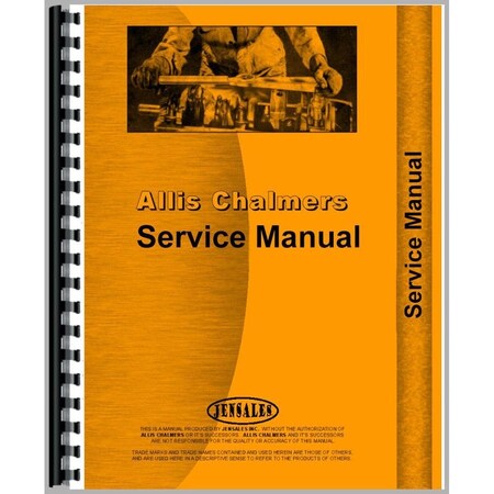 Tractor Service Manual Fits Allis Chalmers 175